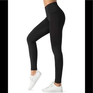 Compression Yoga Pants w/Inner Pockets/High Waist